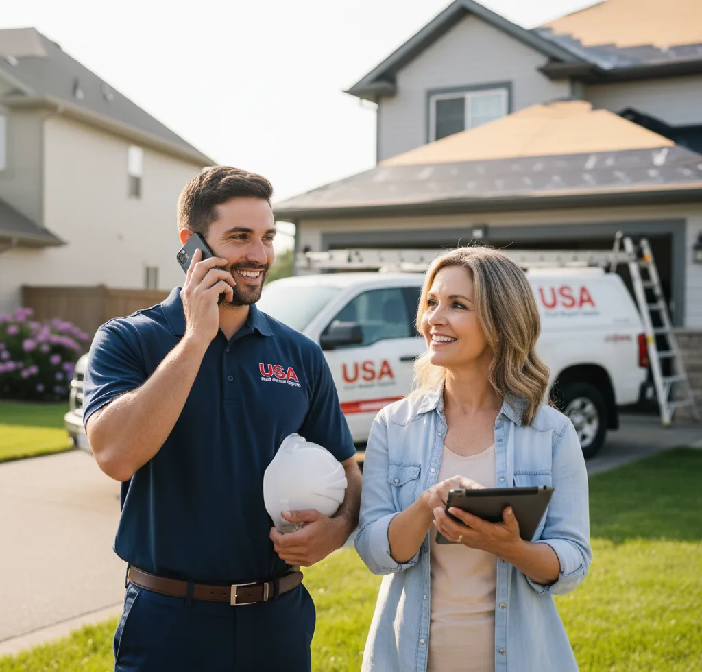 USA Roof Repair Experts customer support in Arkansas